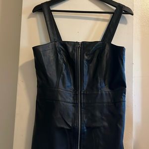 Target leather dress